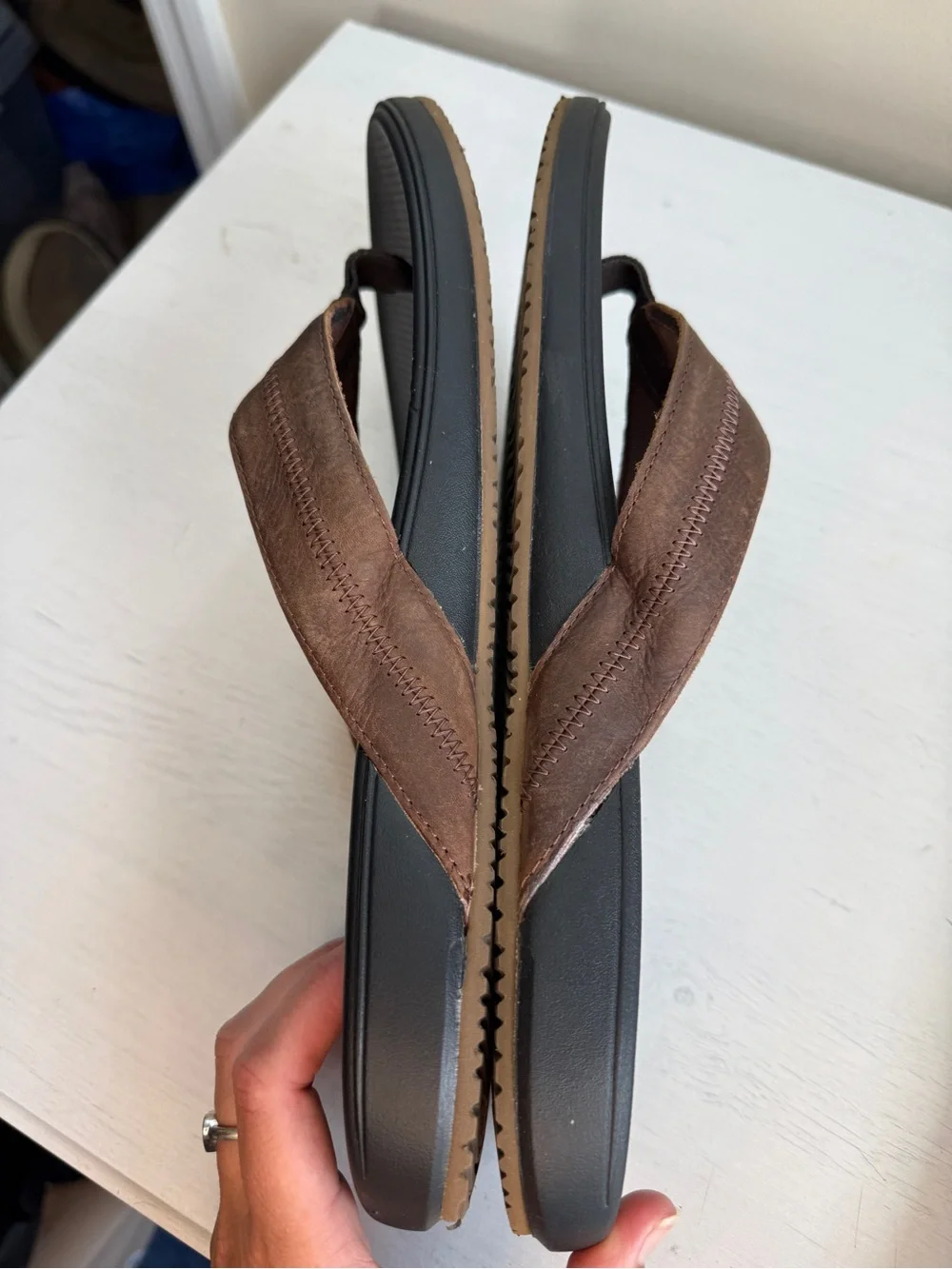Reef Cushion Phantom LE 2.0 Flip-Flop Sandals- Brown/Black NWOT